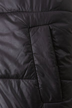 Black-mom&me puffer vest