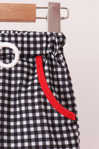 Red Georgia Go Dawgs Embroidery Pants Set