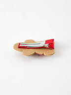 Christmas Gingerbread Girls Hair Clip
