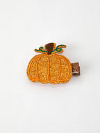 Halloween Pumpkin Girls Hair Clip