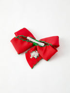 Winter Christmas tree Hair Clip