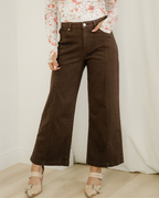 Elsie Center Seam Cropped Jeans