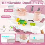 6-in-1 Convertible High Chair for Babies 6-36 Months