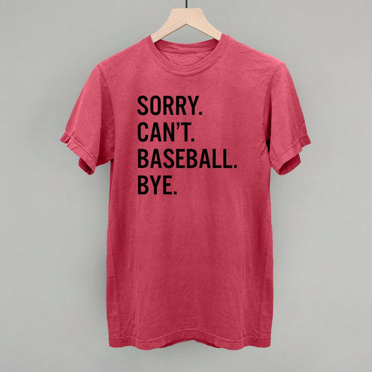 Sorry Can't Baseball Bye
