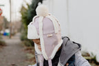 Faux Fur-Lined Kids Winter Hat | Windproof Toddler Trapper Hat