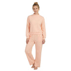 Long sleeves light cotton top pants adult women outfits