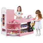 Kids Grocery Store Playset with Cash Register & POS Machine