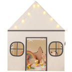 Kids Play Tent Large Playhouse with Door Curtain and Windows Star Lights