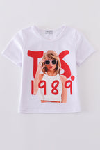 music fan print mom&me top