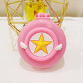 New Strawberry Hair Comb with Folding Mirror - Portable Traveling Massage Comb for Women & Girls - Hair Styling Accessories