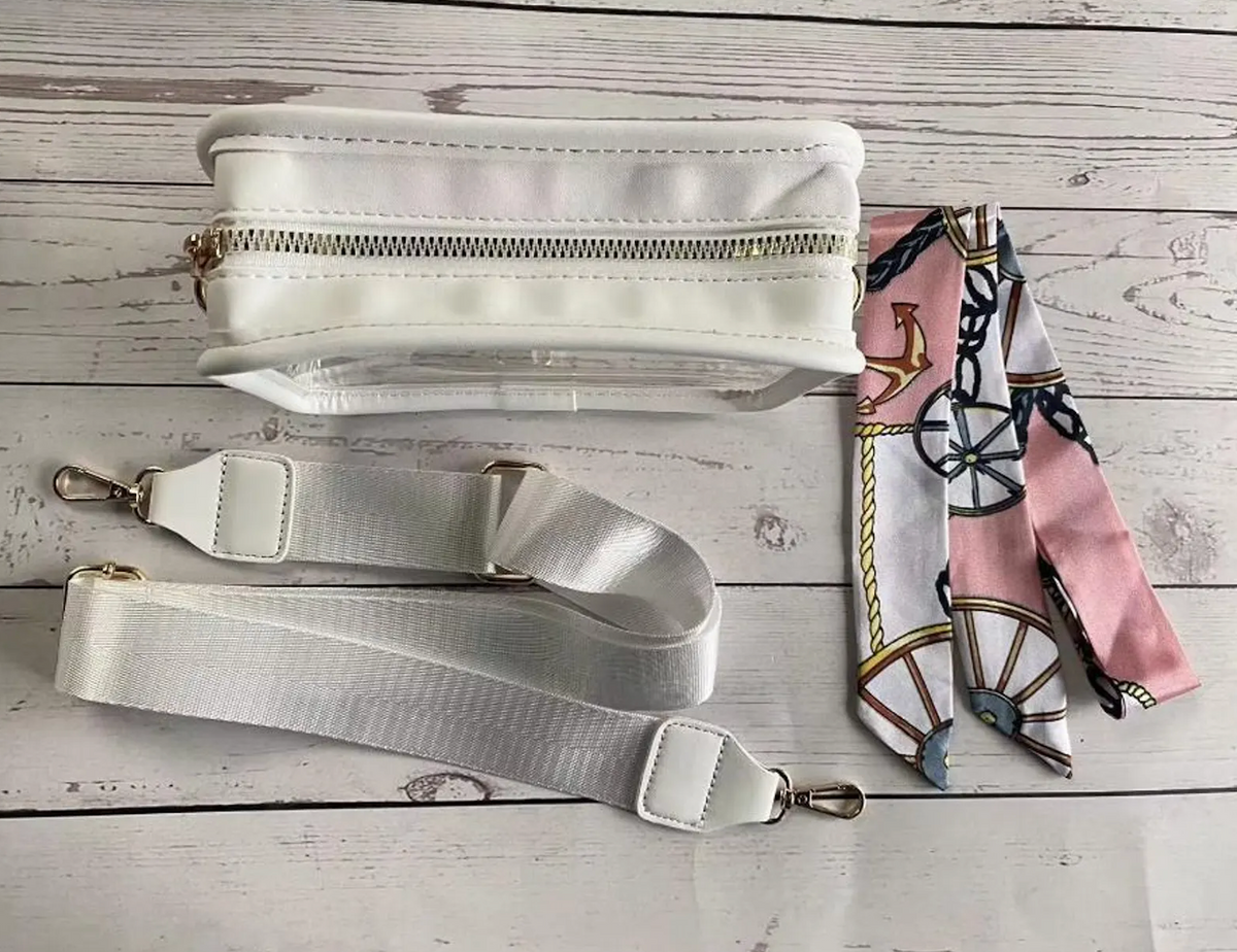 Georgia Bulldogs Red Beaded Purse Strap | UGA Game Day Bag Strap
